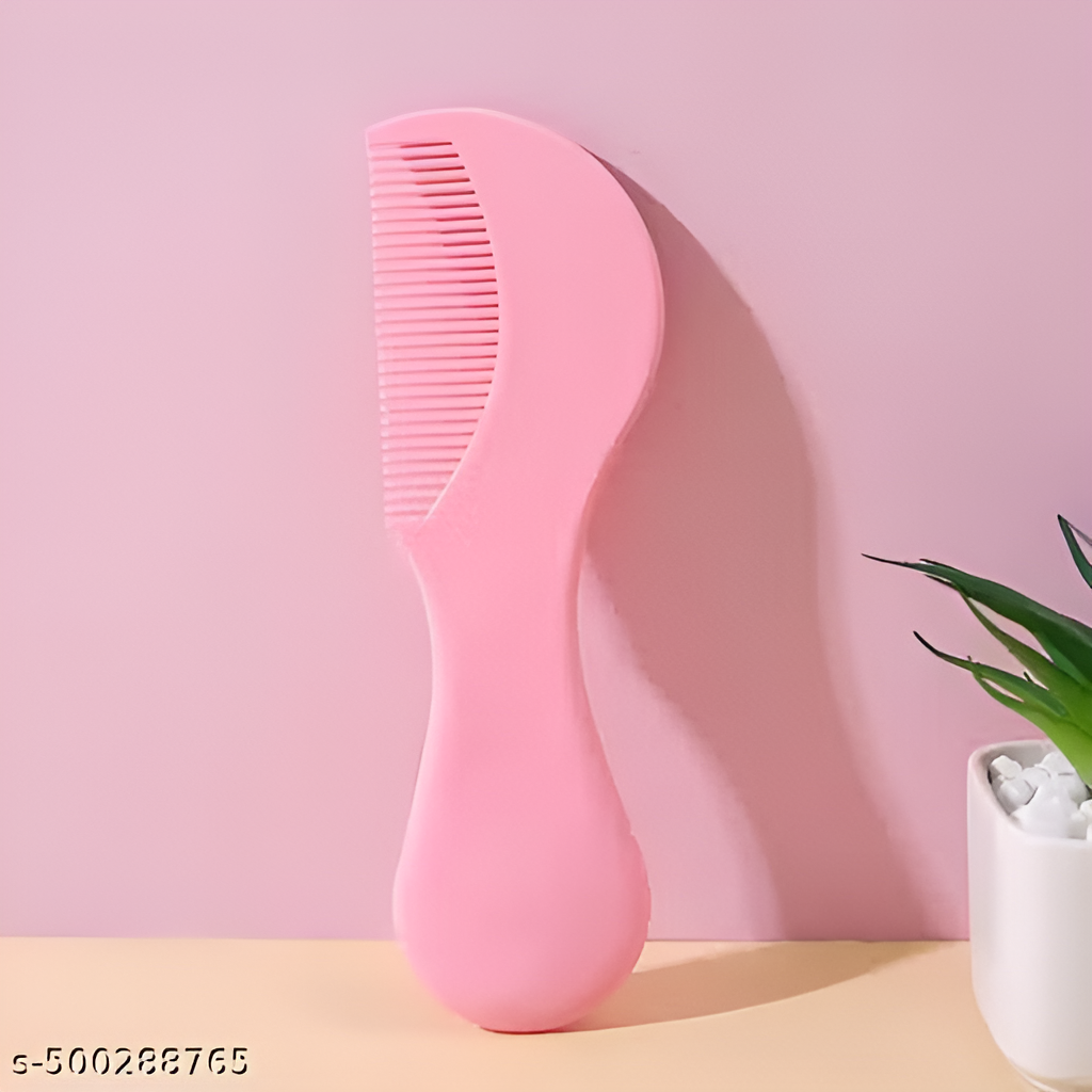 Soft-Bristle Baby Hair Brush & Gentle Comb Set