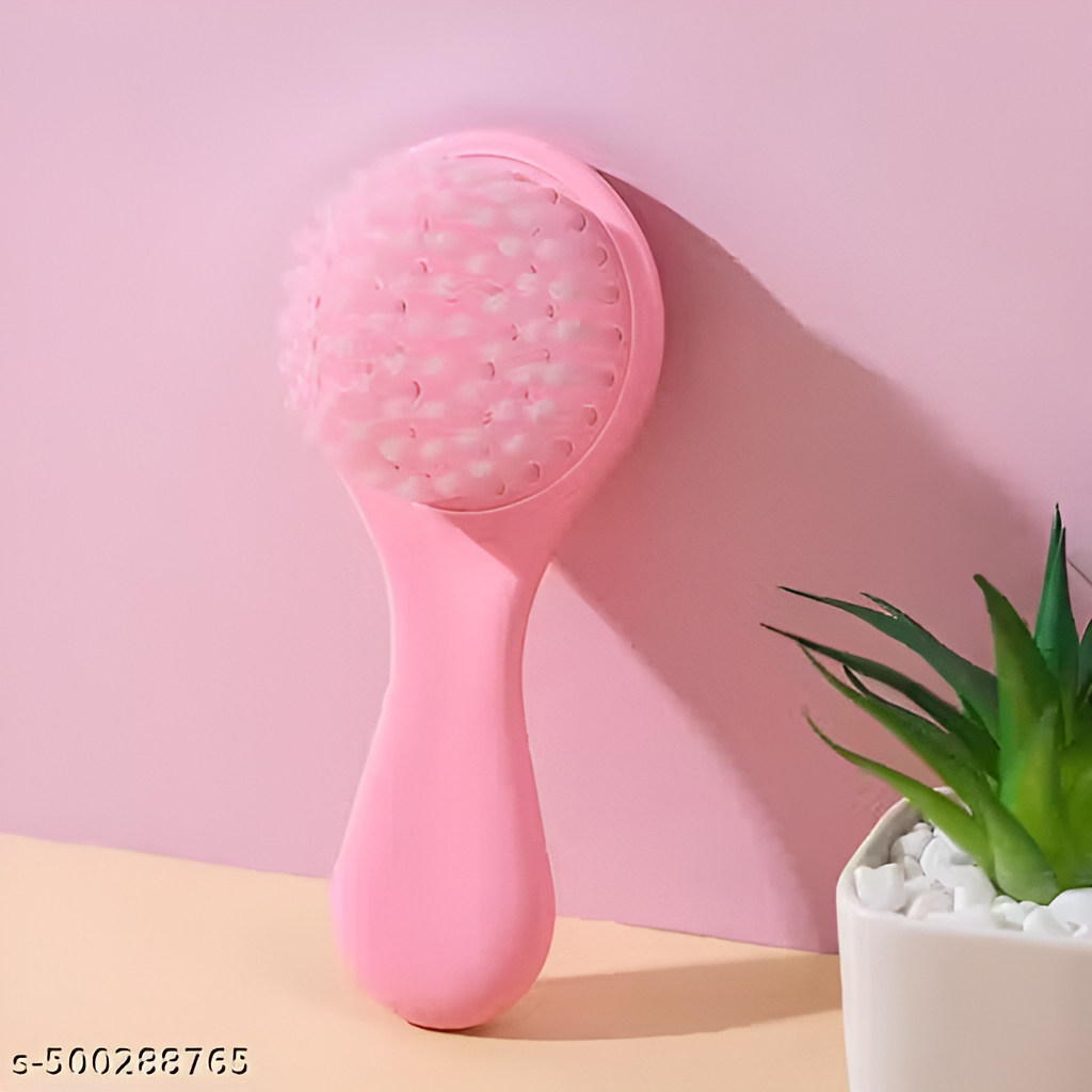 Soft-Bristle Baby Hair Brush & Gentle Comb Set