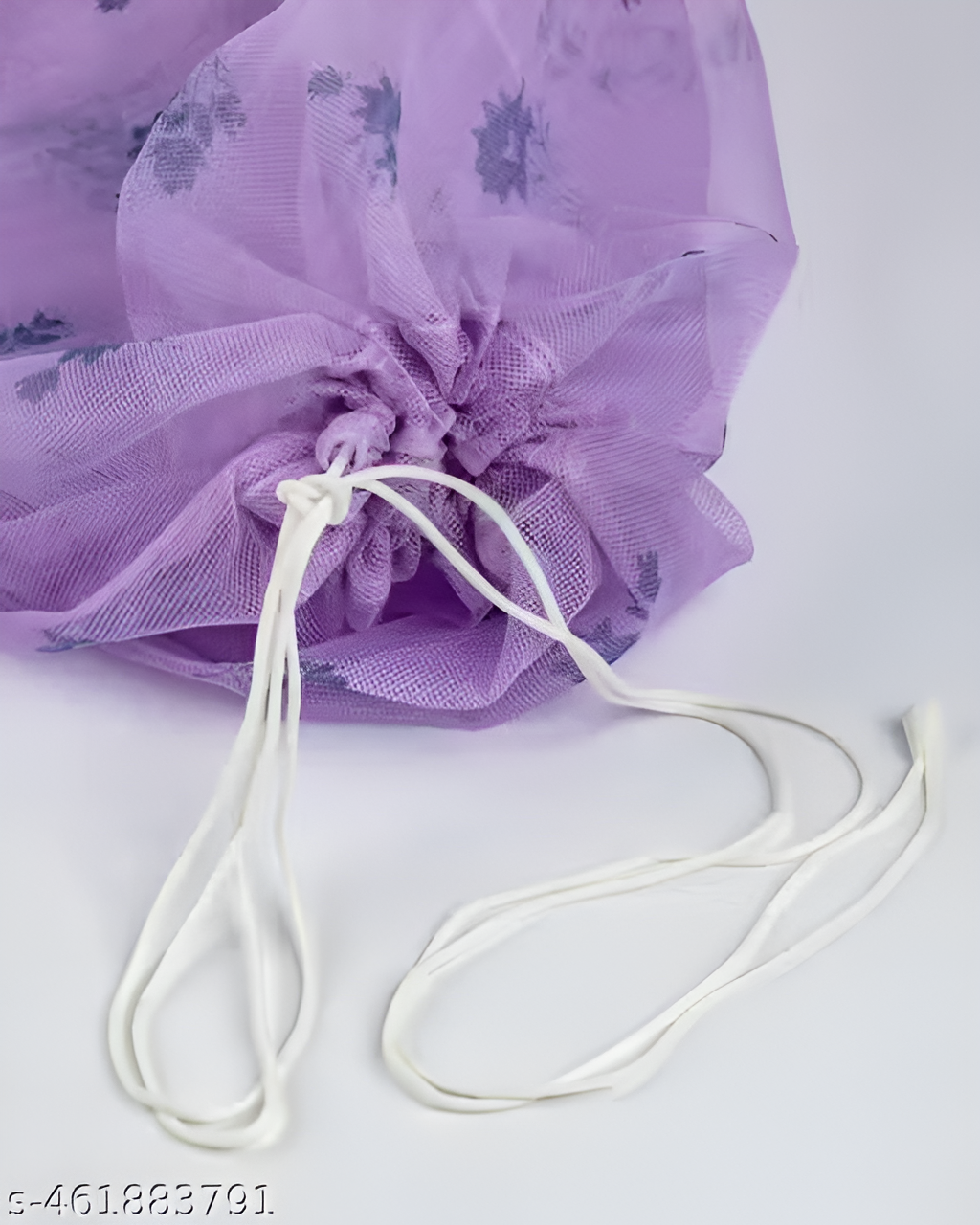 Soft Hanging Baby Cradle Mosquito Net Canopy with Drawstring Closure