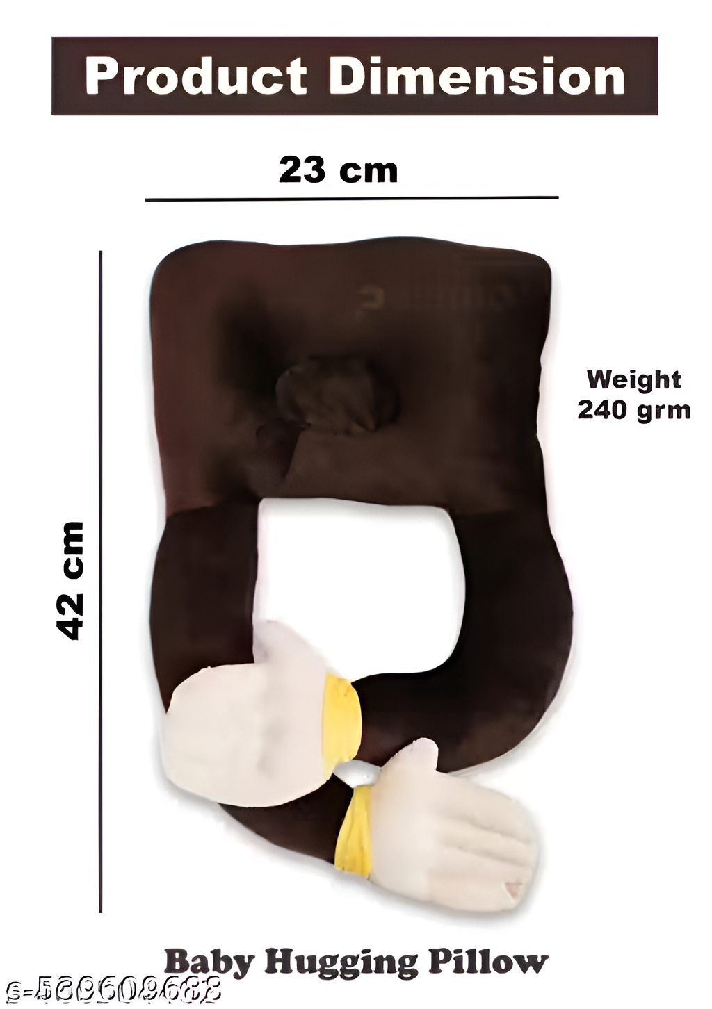 Soft Soothing Baby Hugging Pillow – Anti-Startle Sleep Comfort Cushion