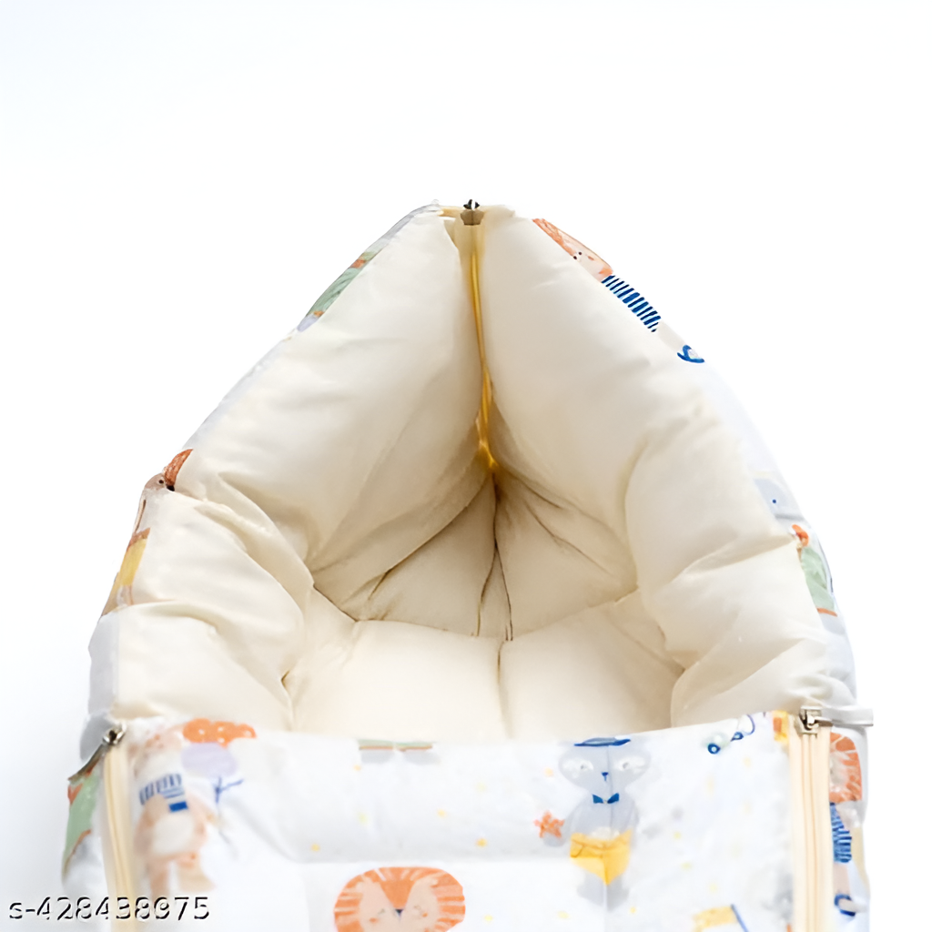 2-in-1 Ultra-Soft Baby Sleeping Bag &amp; Portable Carry Nest