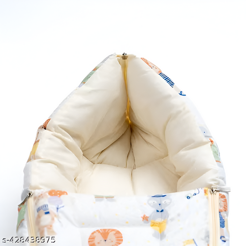 2-in-1 Ultra-Soft Baby Sleeping Bag &amp; Portable Carry Nest