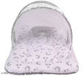Complete Baby Bedding Set with Zip-Up Mosquito Net &amp; Head Pillow