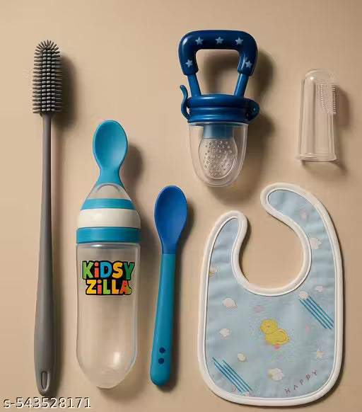 Complete All-In-One Baby Feeding & Teething Starter Set