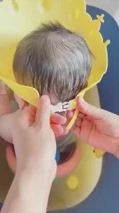 Baby Crown Shower Cap – Tear-Free Bath Time Water Guard